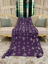 Multi Butterfly flock Stone Jaal - Chaddar