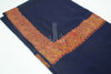 The Smart Machine Embroidered Border Shawl - Navy Blue