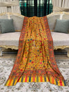Multi Flowery Weaved Kaani - Shawl