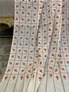 Check Booti Needle Jaal - Shawl