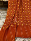 Check Booti Needle Jaal - Shawl