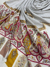 Artisan Neem Border Kalamkari - Shawl
