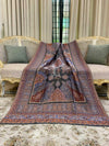 Paisley Raw Silk Kaani - Shawl
