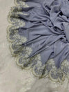 Multi Cutdana Applique Chiffon - Shawl