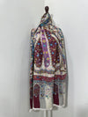 Regal Paisley Arch Kalamkar - Shawl