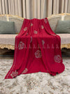 Sparkley Stone Gulaab Jaal - Chaddar