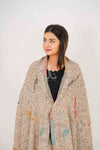 Graceful Toosh Weaved Kaani Birds Shawl