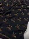 Delicate Mini Bow Jaal Chiffon - Chaddar