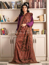 Gulzamin - Needlework in Earthy Hues Shawl