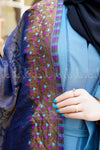 Stylish Embossed Elegance - Shawl