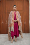 Zarbaft Floral Border - Shawl