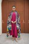 Zarafshan Kalamkari - Shawl