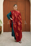 Afsana Hand Embroidered - Shawl