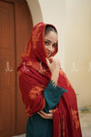 Afsana Hand Embroidered - Shawl