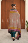 Naqshara Sozni Stripe - Shawl