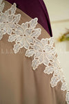 VineLine Cutwork Chiffon - Shawl