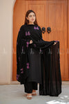 Twinkle Bow Jaal Chiffon - Chaddar