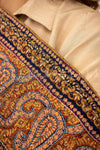 Sozni Opulence Contrast Jama - Shawl