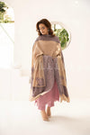 Carry Corners Kaani Border - Shawl