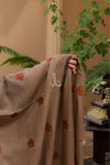 Intricate Tarkshi Embroidered Jaal - Shawl