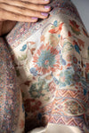 Moonlight Floral Silk Kaani - Shawl
