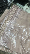 Logo Stone Embroidered Chiffon - Chaddar