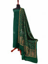 Diagnol Carry Palla Embroidered- Suit