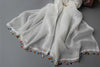The Elegant Reversible Swiss Lawn Stole