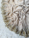 Exquisite Cutdana Elegance Chiffon - Shawl