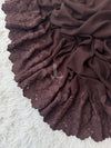 Feather Feel Cutwork Shawl
