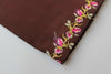 The Elegant Embroidered Elegance - Brown