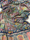 Heirloom Drape Print & Thread Fusion - Shawl