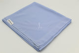 Sky Blue Plain Korean Chiffon Chaddar