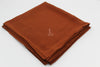 Rust Plain Korean Chiffon - Chaddar