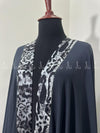 Leopard Dots Embellished Chiffon - Chaddar
