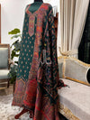 Palla weaving Booti patterns - Silk Suit