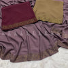 Luxe Line Front Border Chiffon - Chaddar