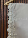 Scallop Sparkle Lace Swiss - Shawl