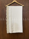 Multi Scallop Crystal Drape Chiffon - Shawl