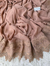 Whispering Rose Lace Chiffon - Shawl