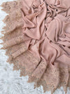 Whispering Rose Lace Chiffon - Shawl