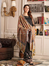 Rangrez – Printed with Hand Embroidery - Shawl