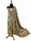 Mughal Style Neckline Printed - Suit