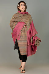 The Exquisite Reversible Stripe - Shawl