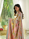 Handcrafted Kalamkari Drape - Shawl