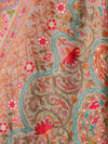 Duck Motif Kalamkari Aari - Shawl