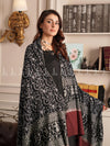 Palla-e-Numaaya – Contrast Sozni Jaal Shawl - image 2
