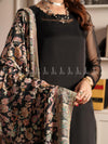 Aangan – Fusion Print & Thread - Shawl
