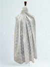 Snowy white Jaal Lawn - Chaddar