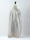 Snowy white Jaal Lawn - Chaddar